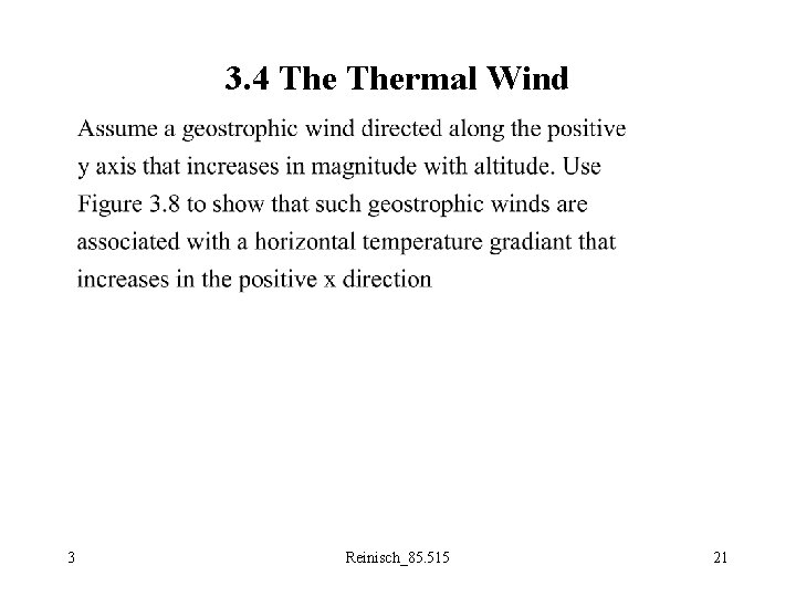 3. 4 Thermal Wind 3 Reinisch_85. 515 21 