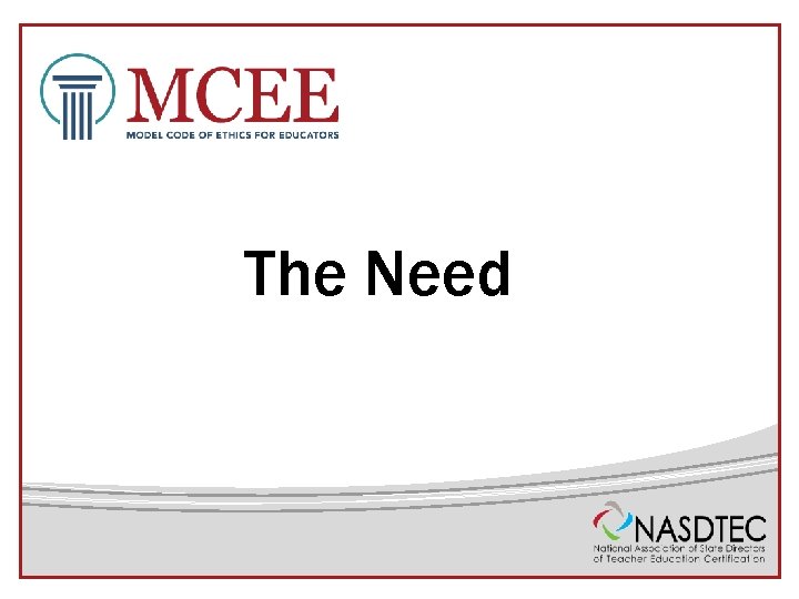 The Need 