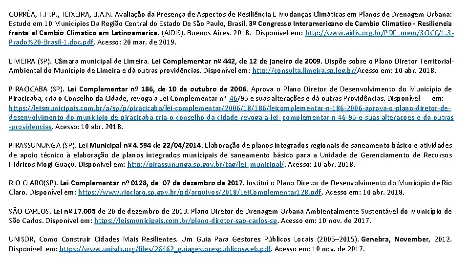 CORRÊA, T. H. P. , TEIXEIRA, B. A. N. Avaliação da Presença de Aspectos