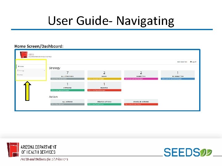 User Guide- Navigating 