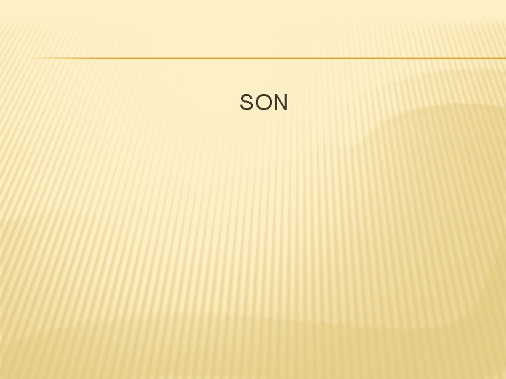 SON 