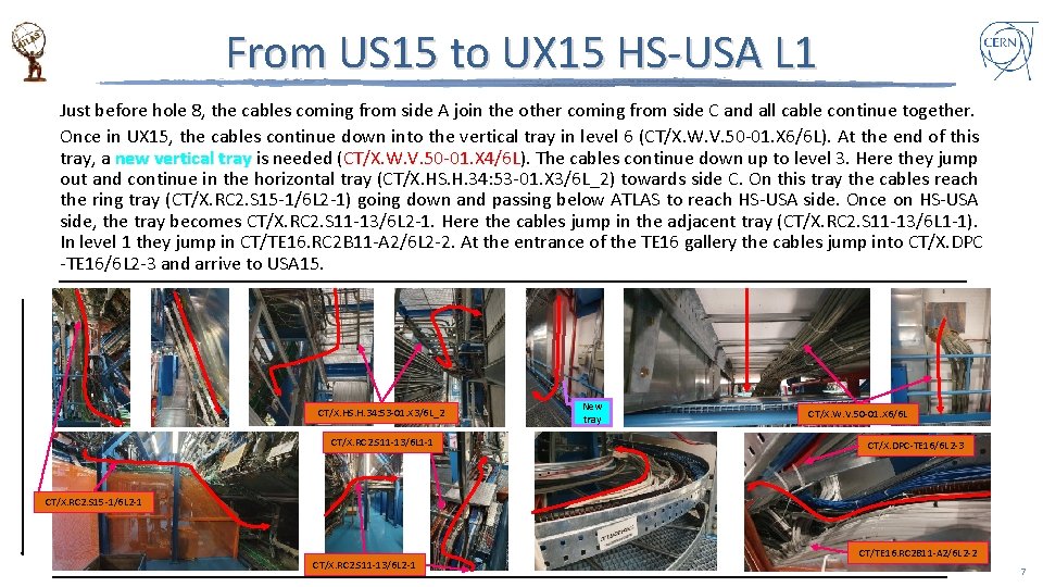 From US 15 to UX 15 HS-USA L 1 Just before hole 8, the