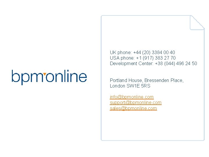 UK phone: +44 (20) 3384 00 40 USA phone: +1 (917) 383 27 70 UK phone: +44 (20) 3384 00 40 USA phone: +1 (917) 383 27 70
