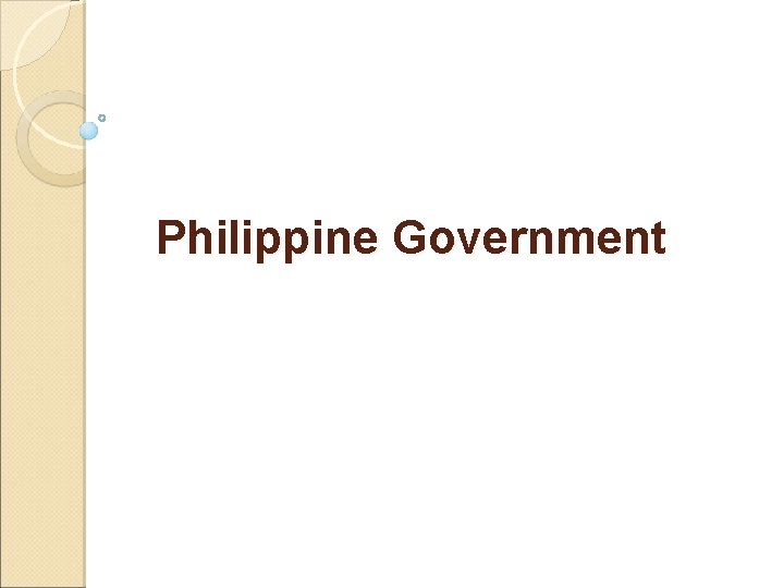 Philippine Government 