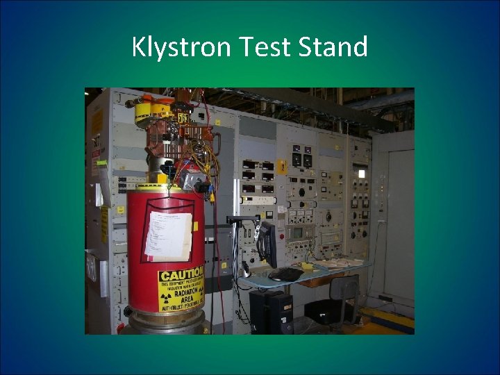 Klystron Test Stand 