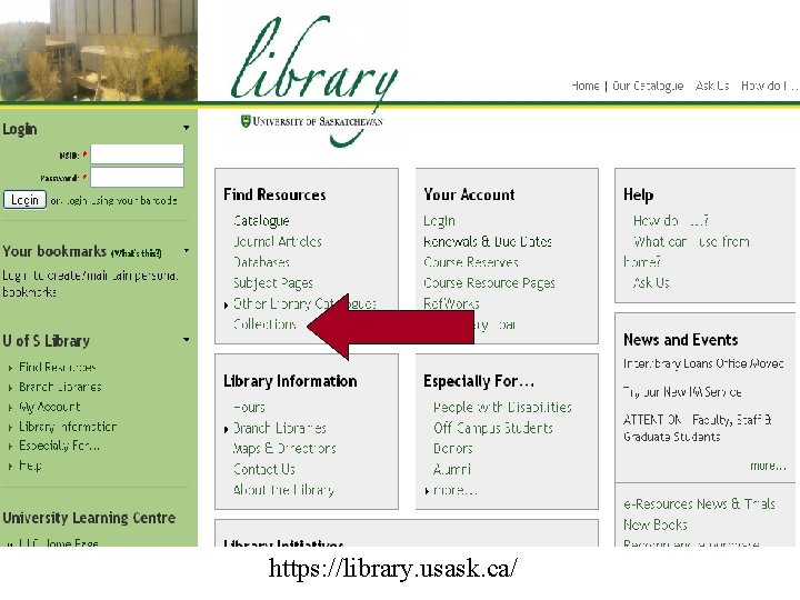 https: //library. usask. ca/ 