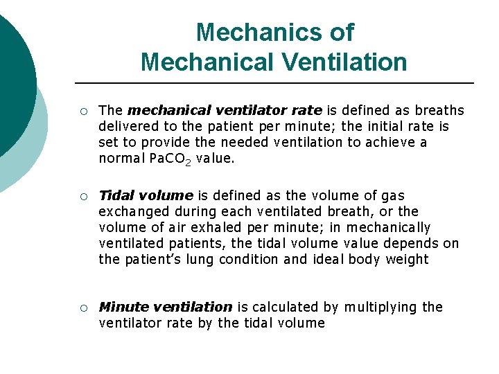 Mechanical Ventilation Cruise Control for the Lungs By
