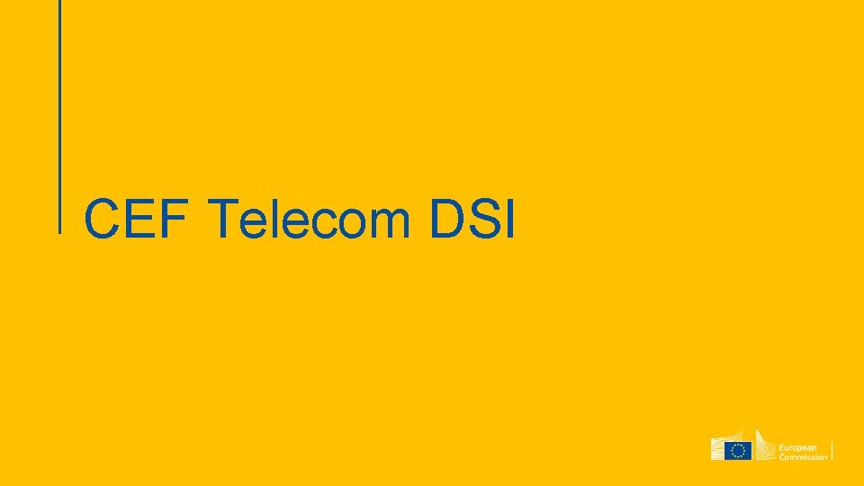 CEF Telecom DSI 