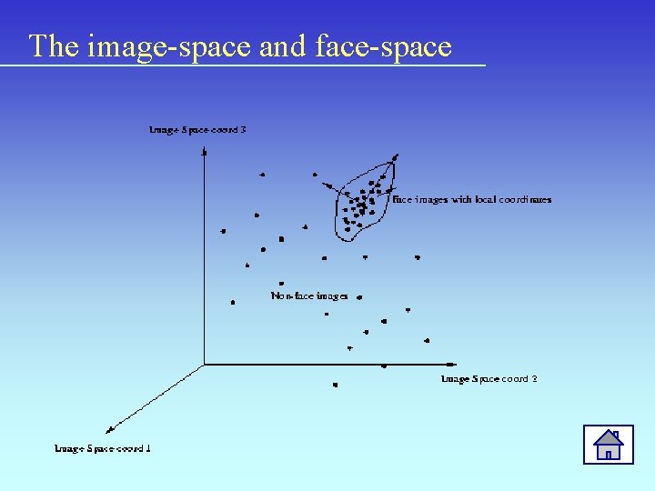 The image-space and face-space 