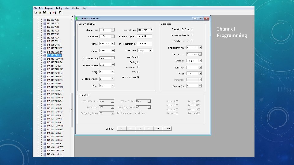 Channel Programming 