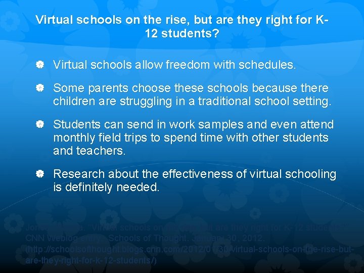 Virtual schools on the rise, but are they right for K 12 students? Virtual