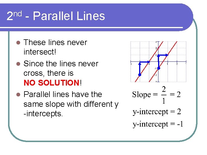 3 1 Systems of Equations Objective Solve systems