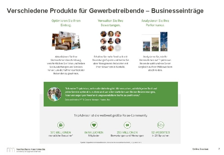 Verschiedene Produkte für Gewerbetreibende – Businesseinträge Online Services 7 