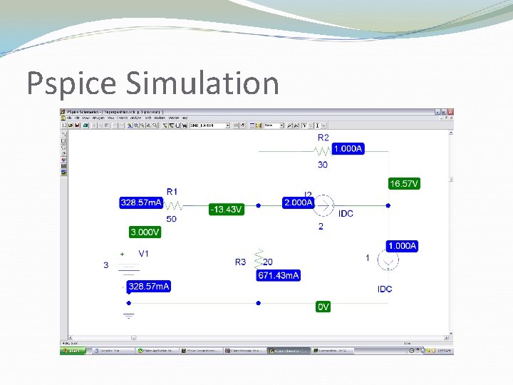 Pspice Simulation 