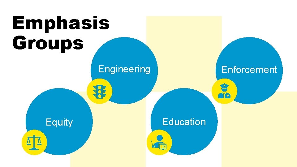Emphasis Groups Engineering Equity Enforcement Education 