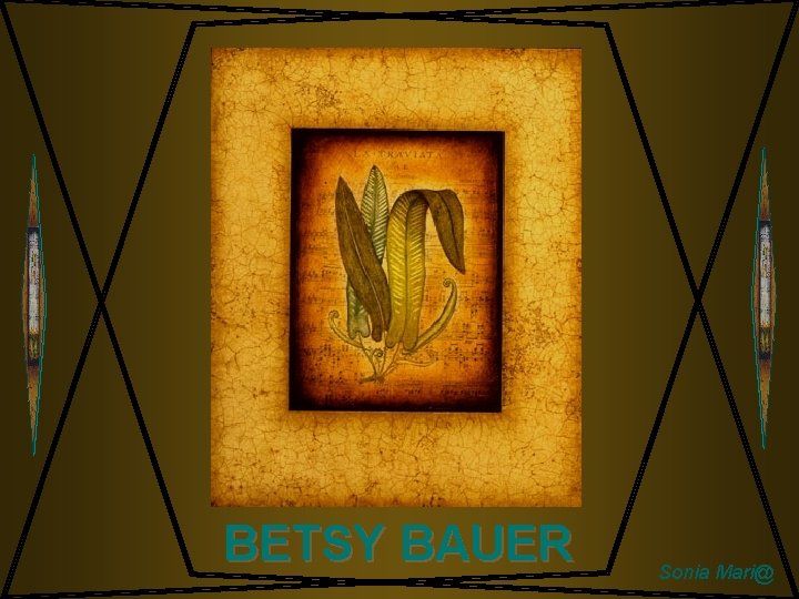 BETSY BAUER Sonia Mari@ 