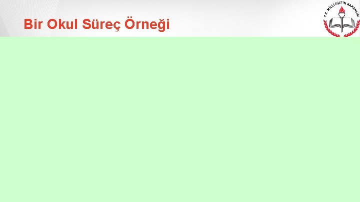 Bir Okul Süreç Örneği 