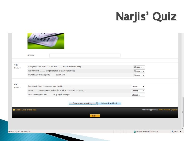 Narjis’ Quiz 
