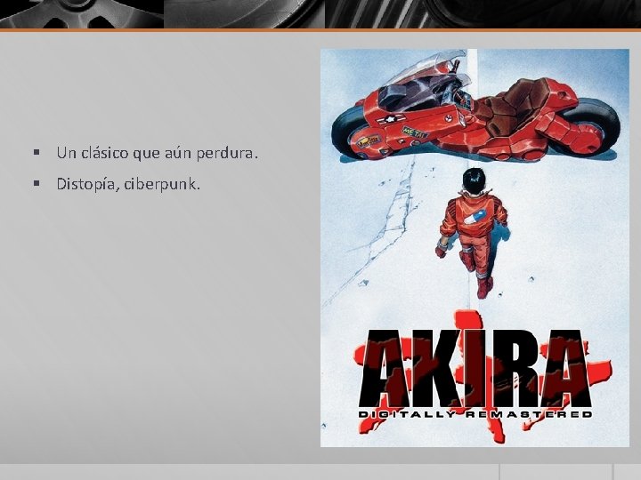 § Un clásico que aún perdura. § Distopía, ciberpunk. 