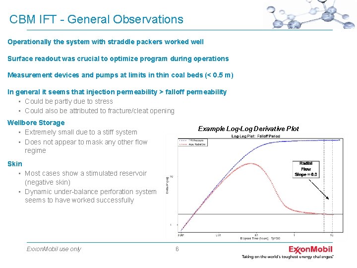 CBM IFT - General Observations Operationally the system with straddle packers worked well Surface