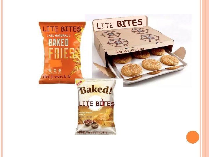 LITE BITES ry bite ve Bliss in every bite 