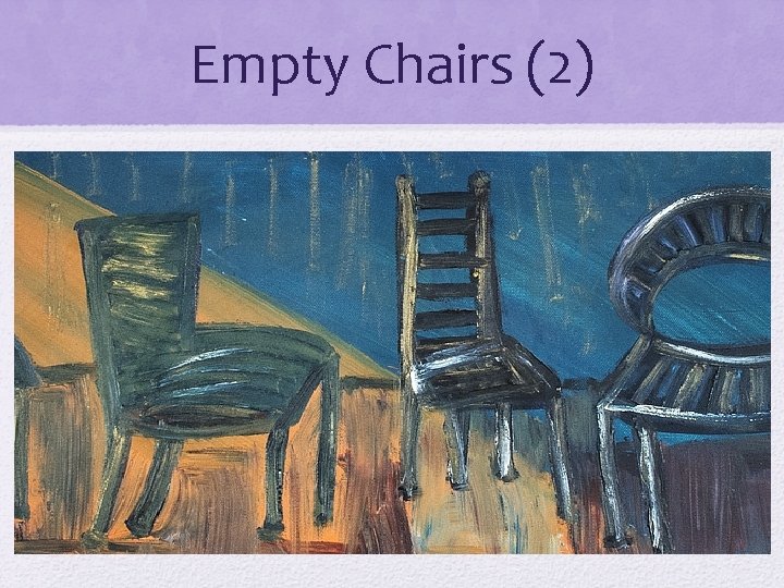 Empty Chairs (2) 