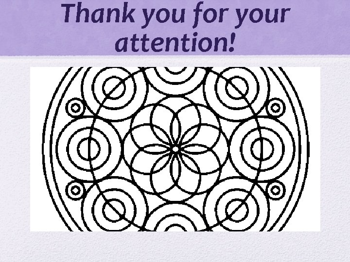 Thank you for your attention! 