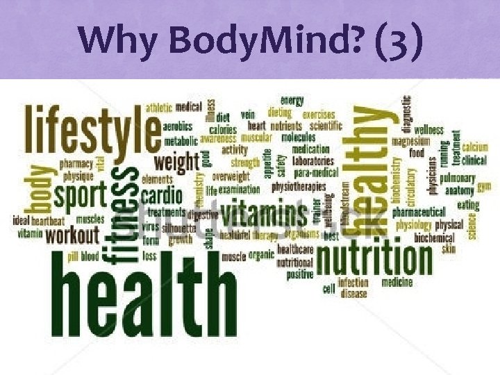 Why Body. Mind? (3) 