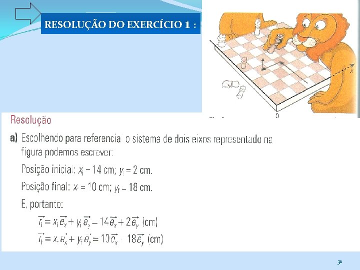 RESOLUÇÃO DO EXERCÍCIO 1 : 31 