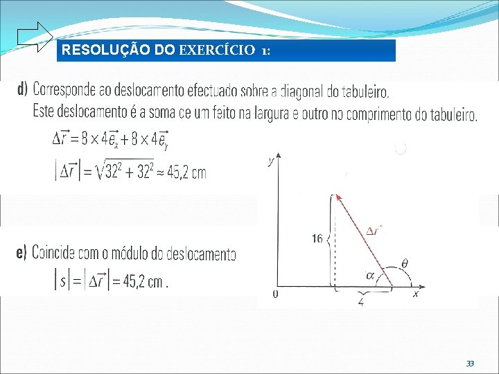 RESOLUÇÃO DO EXERCÍCIO 1: 33 