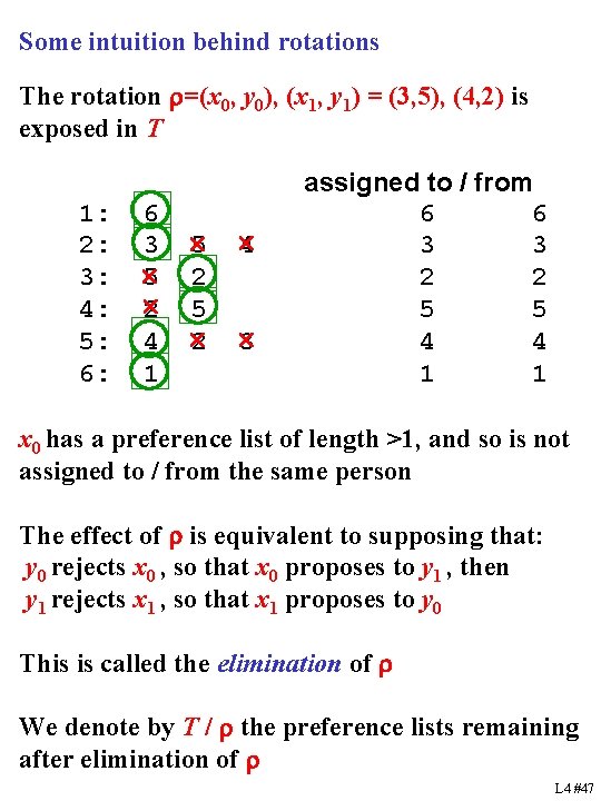 Some intuition behind rotations The rotation =(x 0, y 0), (x 1, y 1)