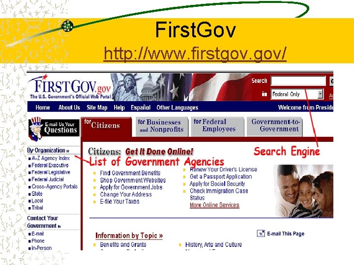 First. Gov http: //www. firstgov. gov/ 
