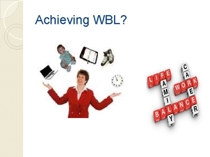 Achieving WBL? 