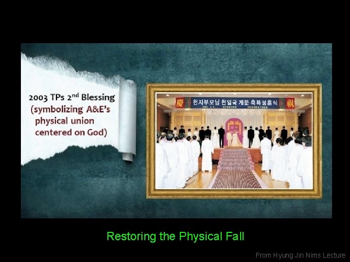 Restoring the Physical Fall From Hyung Jin Nims Lecture 