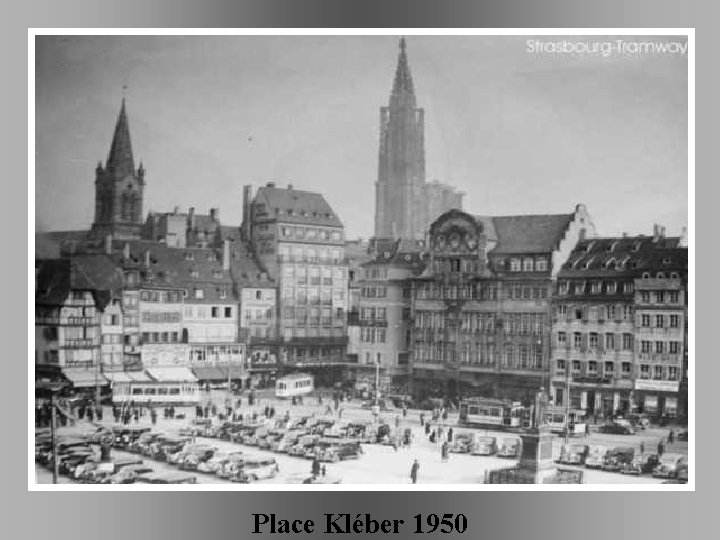 Place Kléber 1950 