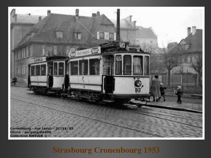 Strasbourg Cronenbourg 1953 