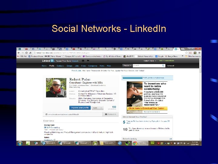 Social Networks - Linked. In 