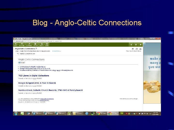 Blog - Anglo-Celtic Connections 
