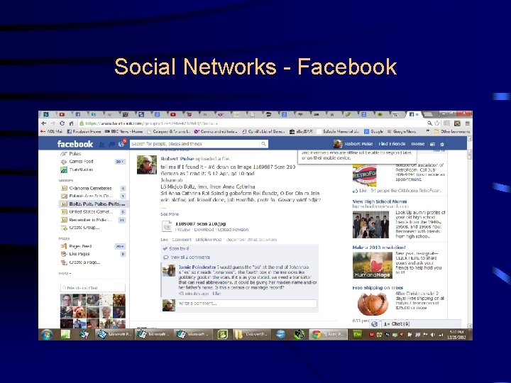 Social Networks - Facebook 