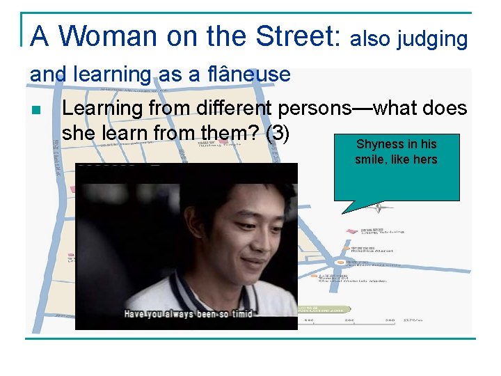 A Woman on the Street: also judging and learning as a flâneuse n Learning