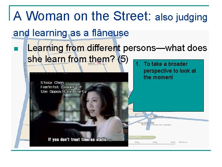 A Woman on the Street: also judging and learning as a flâneuse n Learning