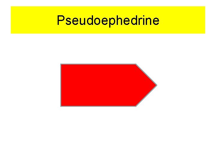 Pseudoephedrine 