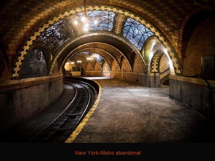 New York-Metro abandonat 