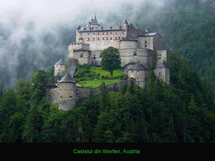 Castelul din Werfen, Austria 