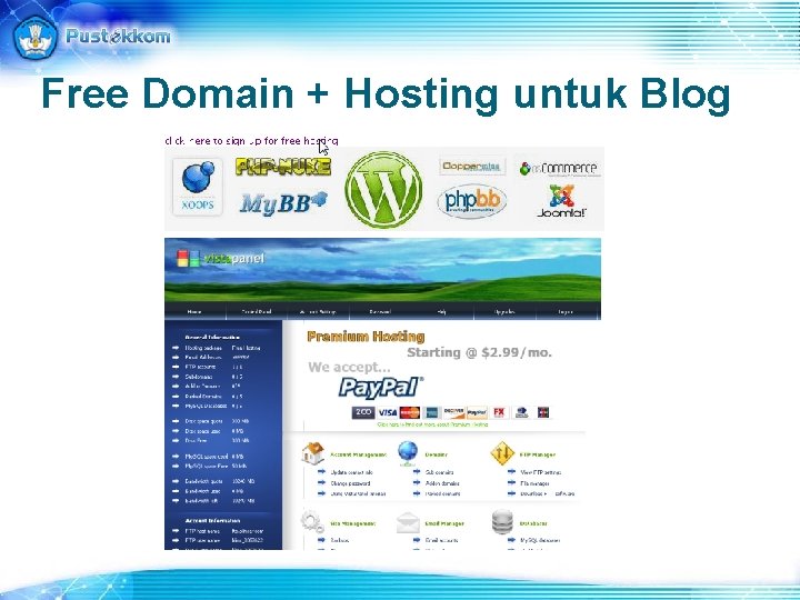 Free Domain + Hosting untuk Blog 