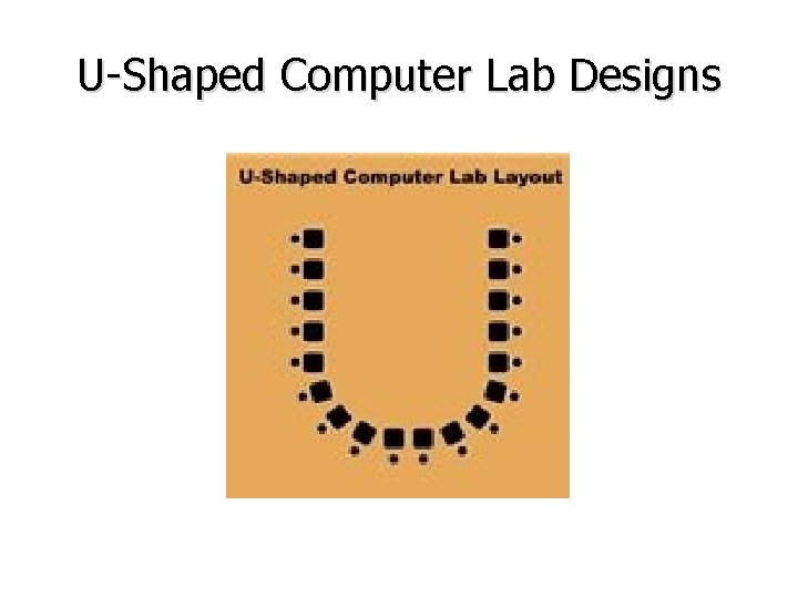 U-Shaped Computer Lab Designs U-Shaped Computer Lab Designs