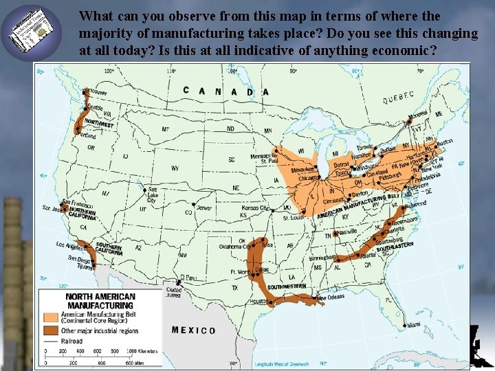 What can you observe from this map in terms of where the majority of