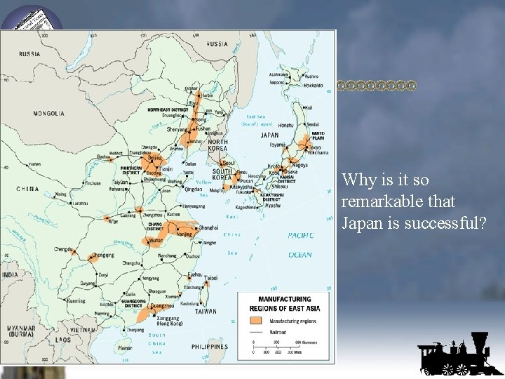Why is it so remarkable that Japan is successful? 