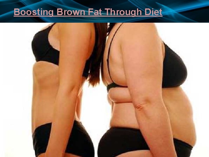 Boosting Brown Fat Through Diet 