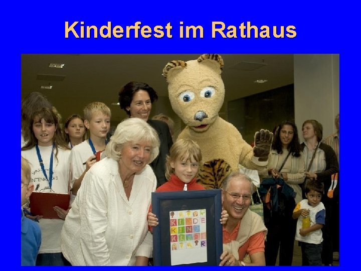 Kinderfest im Rathaus 